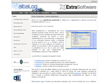 Tablet Screenshot of extrasoftware.it